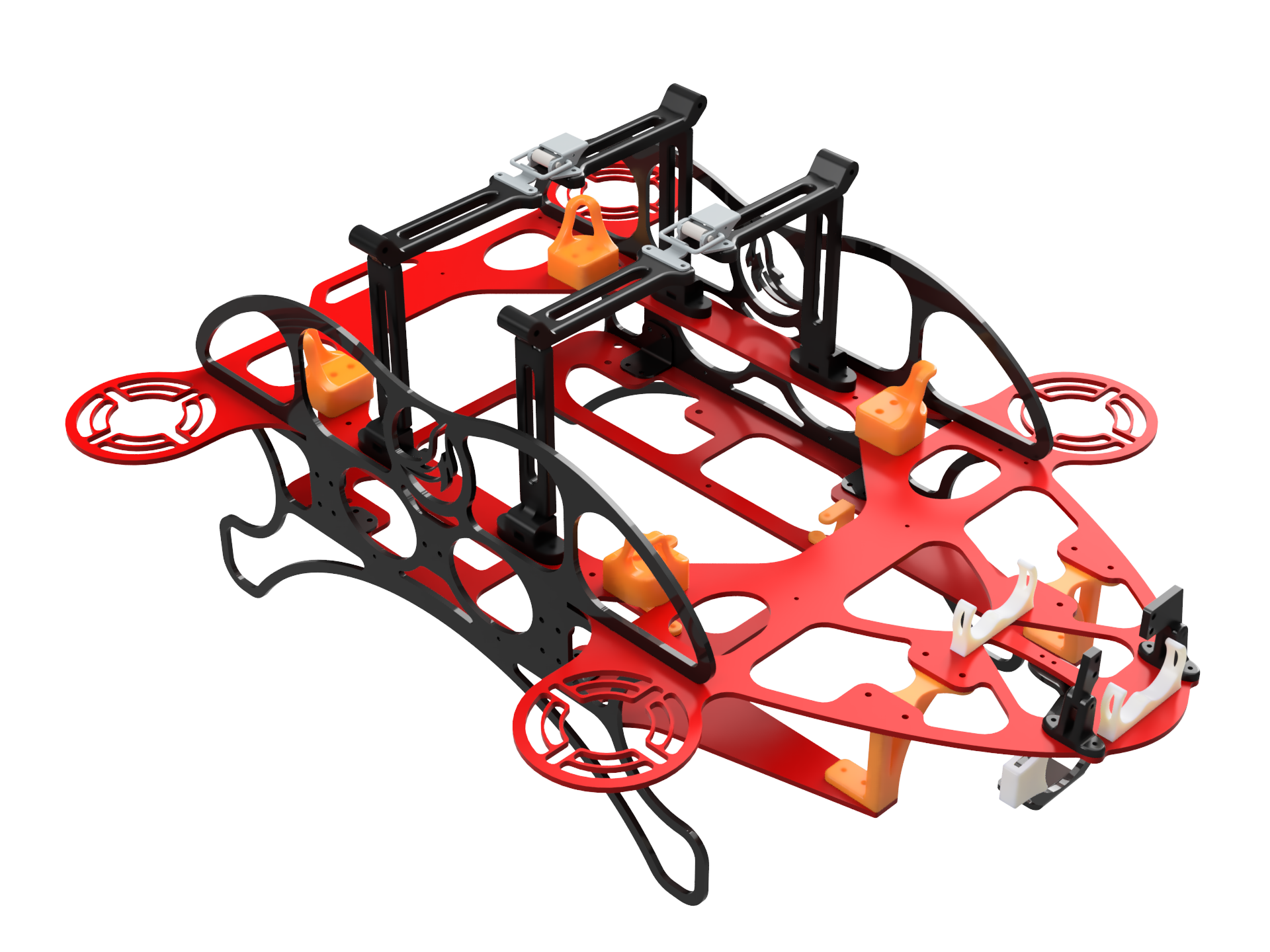 CAD Rendering of the Frame